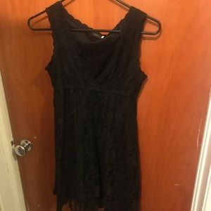 Lace baby doll dress